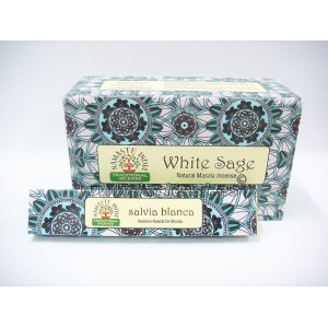 Incienso Namaste India Salvia Blanca 15gr (12x15gr)